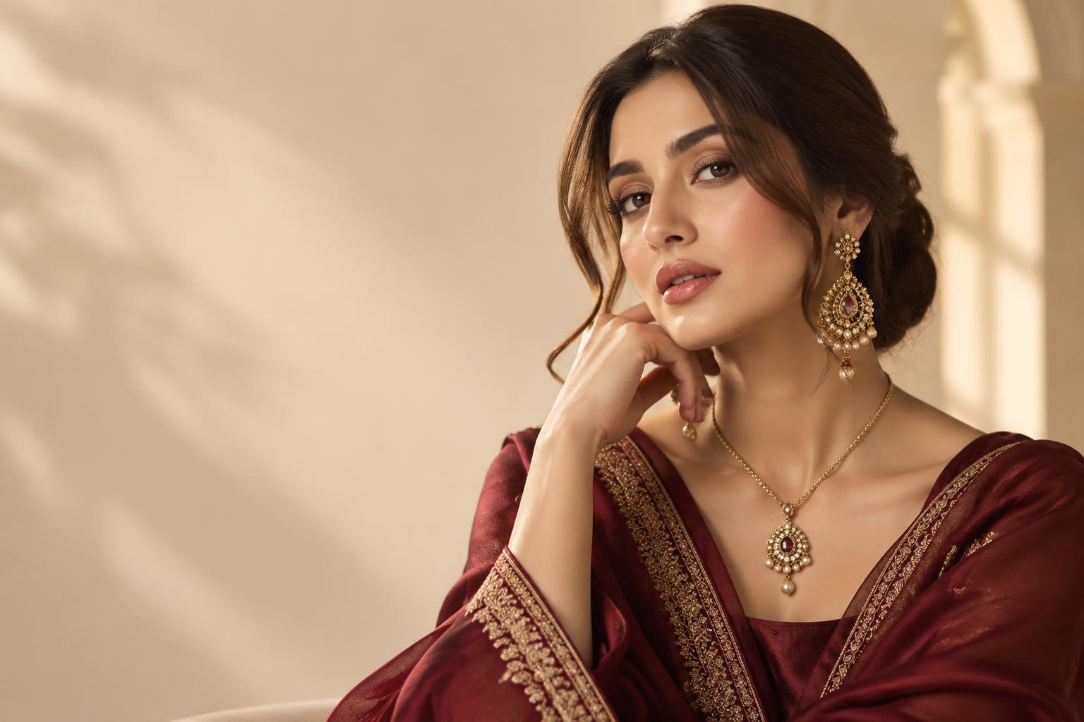 Challa Mundri pendants and earrings