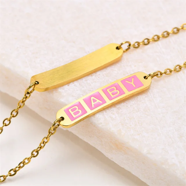 Cute Expressive Gold Plated Love Bracelet - Image 4