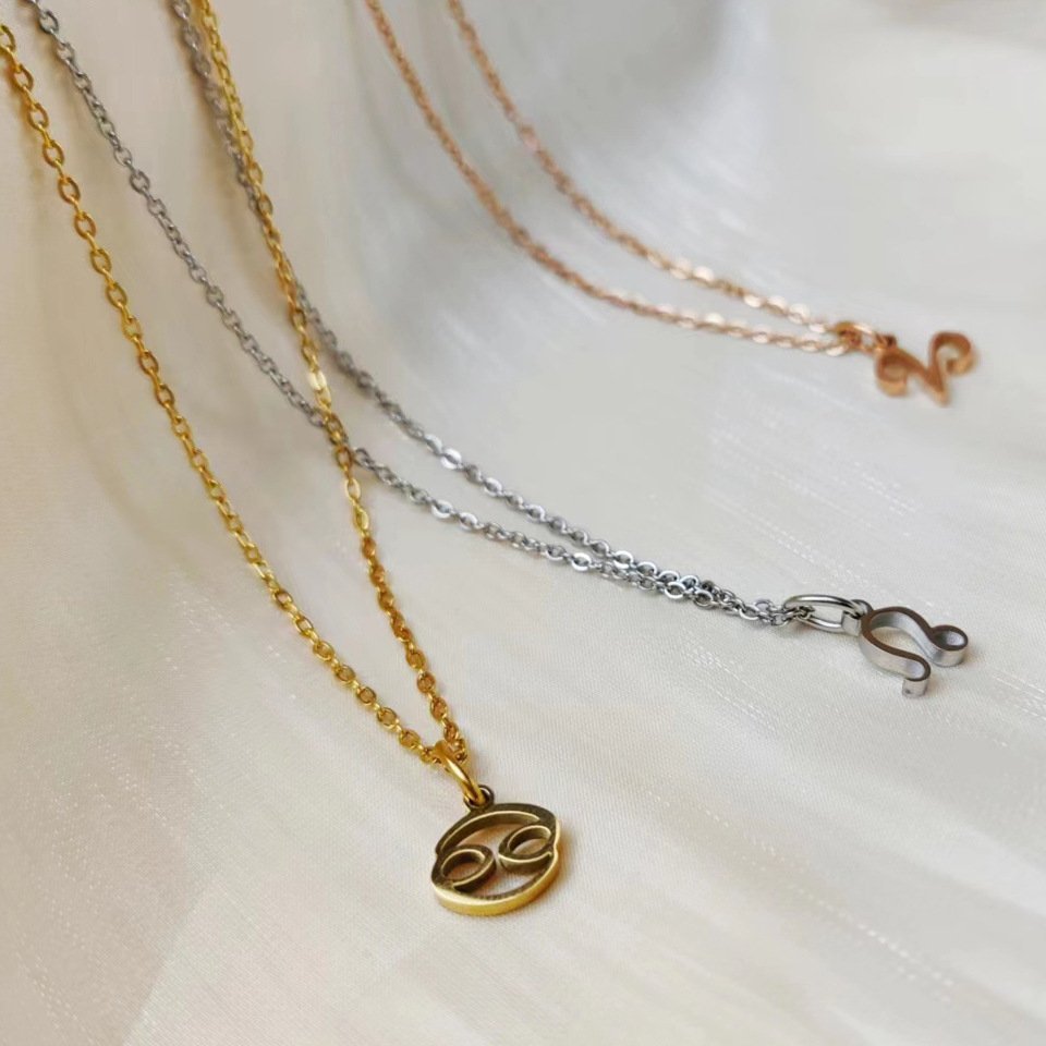 Personalized Zodiac Sign Gold Plated Necklace - Image 6