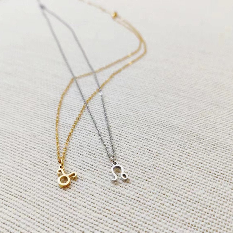 Personalized Zodiac Sign Gold Plated Necklace - Image 5