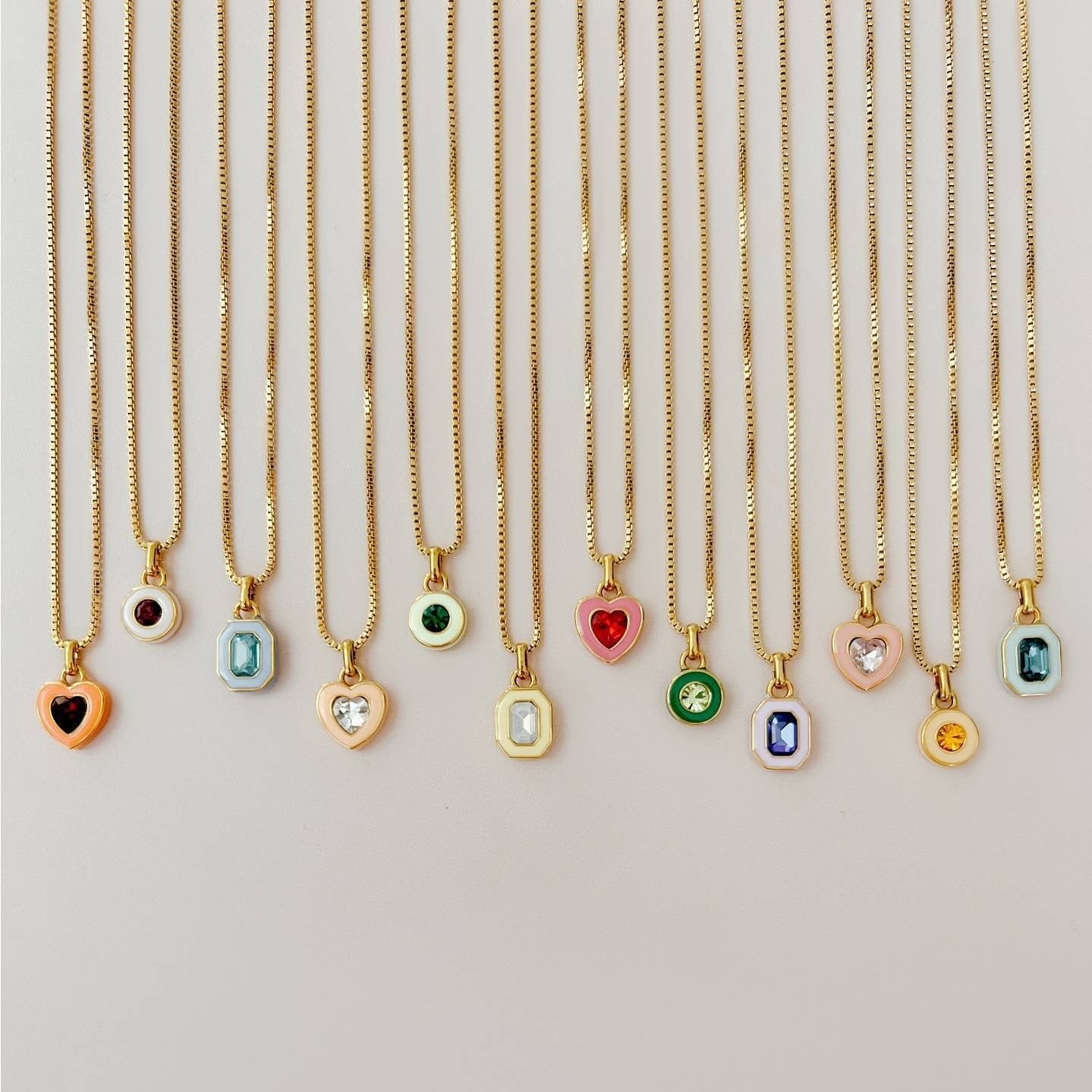 DIY Gold Plated Charms and Necklace Chain Make Your Own Necklace - Image 12