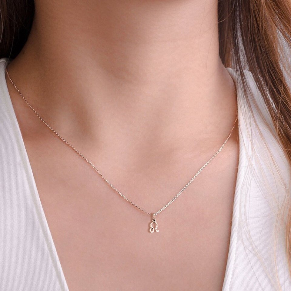 Personalized Zodiac Sign Gold Plated Necklace - Image 3